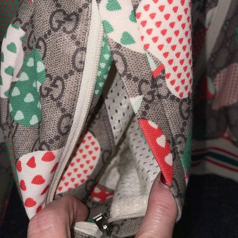 Gucci Jacket Apples And Hearts Zip Up Jacket EUC! Men’s Size Large!